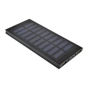8000mAh Dual USB Solar Power Bank External Battery