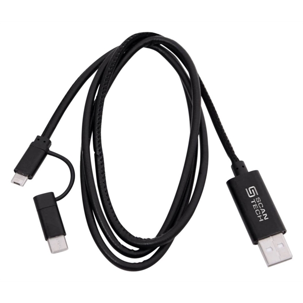 Trilogy Leatherette 3.5 Feet Charging Cable - Image 2