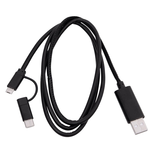 Trilogy Leatherette 3.5 Feet Charging Cable - Image 7