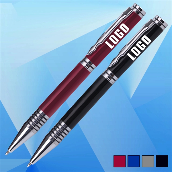 Exquisite Ballpoint Pen with Non-slip Grip - Image 1