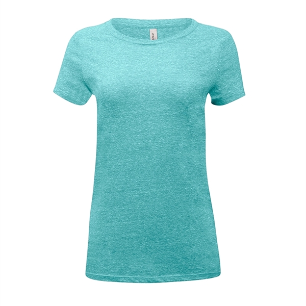 Threadfast Apparel Ladies' Triblend Short-Sleeve T-Shirt - Image 6