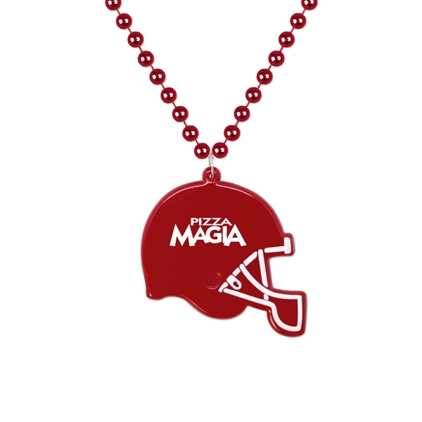Football Helmet Medallion Beads - Image 2