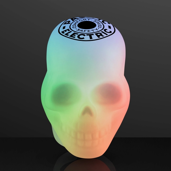 Glowing Light Up Skull Ring - Image 3