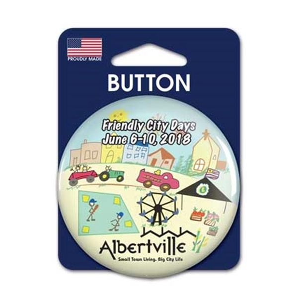 1 Pack Carded Buttons