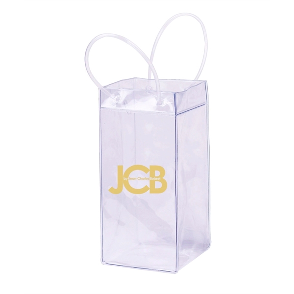 Wine Chiller Beverage Ice Bag with Handle - Image 2