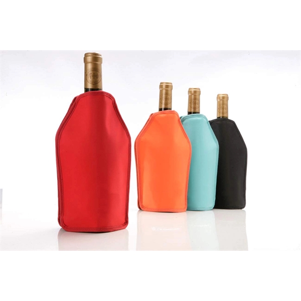 Wine Bottle Cooler Sleeve Gel Chiller - Image 3