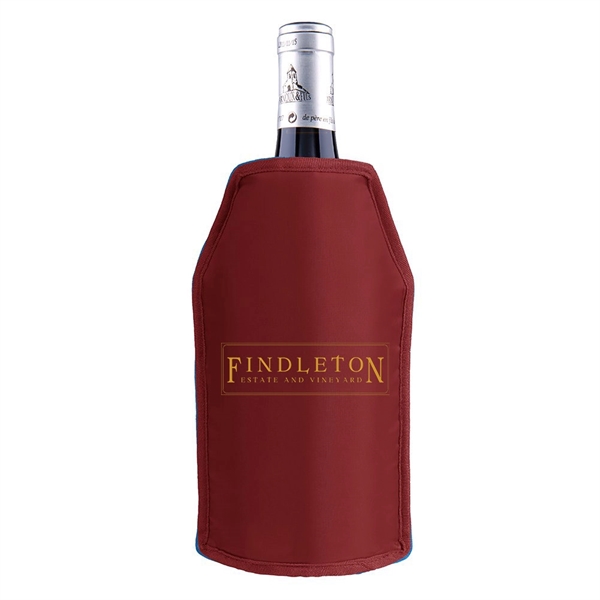 Wine Bottle Cooler Sleeve Gel Chiller - Image 4