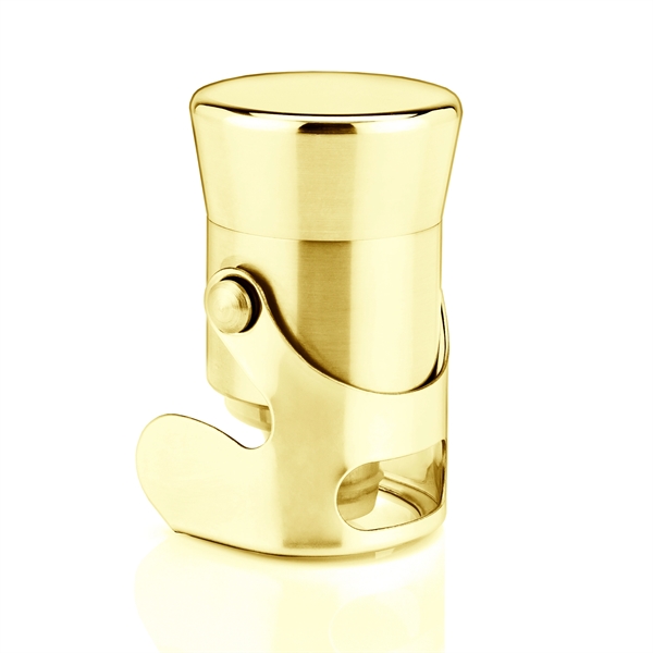 Heavyweight Stainless Steel Champagne Stopper - Image 4
