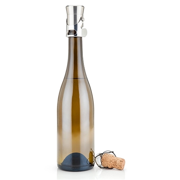 Heavyweight Stainless Steel Champagne Stopper - Image 6