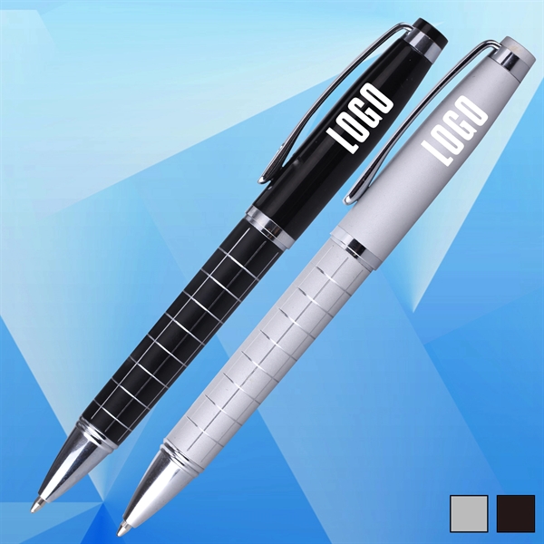 Exquisite Pen with Plaid Pattern - Image 1