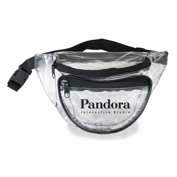 TRANSPARENT CLEAR FANNY PACK - Image 1