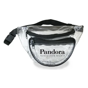 TRANSPARENT CLEAR FANNY PACK