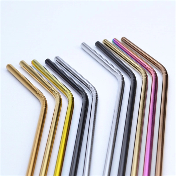 Metal Straw (304 food-grade stainless steel) (Pack of 4) - Image 6