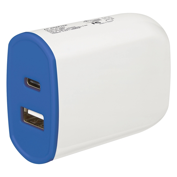 UL Listed 2-In-1 USB Type-C Wall Adapter - Image 2