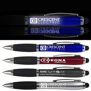 The Corona - Laser Light Up Stylus Pen