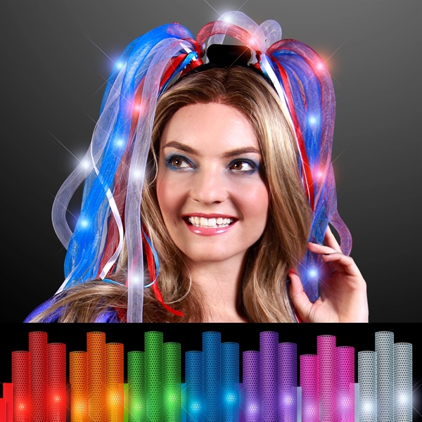 Light Up Hair Noodle Headband - Image 12