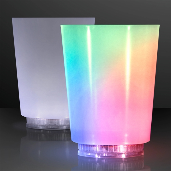Light Up Frosted Short Glass - Image 4
