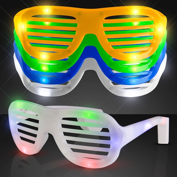 Promotional light up slotted sunglasses - Image 12