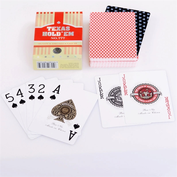 Full Color Printing PVC Playing Cards