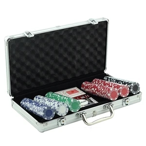 300 Piece Poker Set with Aluminum Carrying Case