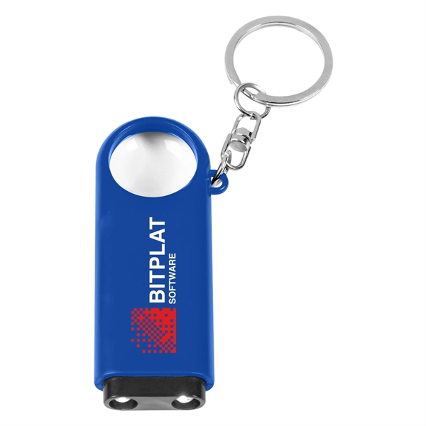 Magnifier and LED Light Key Chain - Image 6