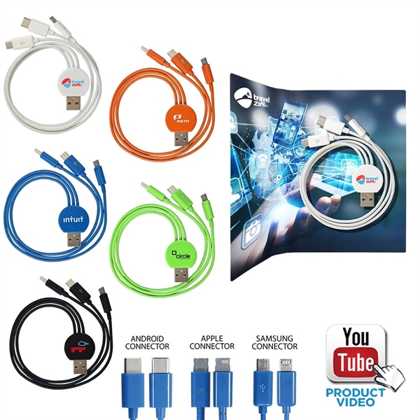 3 In 1 Multi USB Charger - Image 11