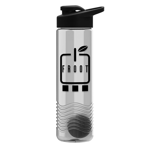 24 oz. Tritan Shaker Bottle - Drink-Thru Lid - Image 4