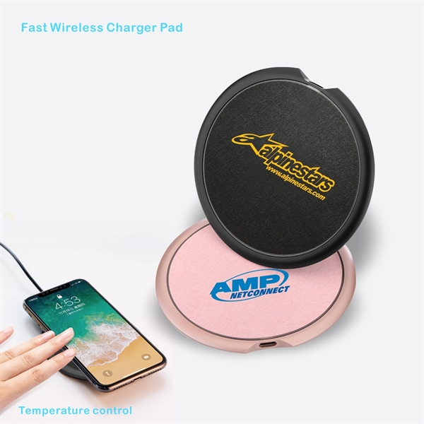 10W Wireless Charging Pad, Fast Charging Wireless Charger - Image 1