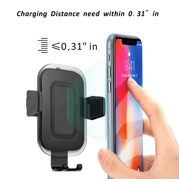 Wireless Car Charger Mount, Car Mounted Charger - Image 3