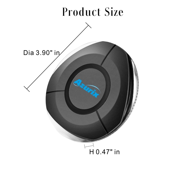 10W Wireless Charging Pad, Fast Charging Wireless Charger - Image 6
