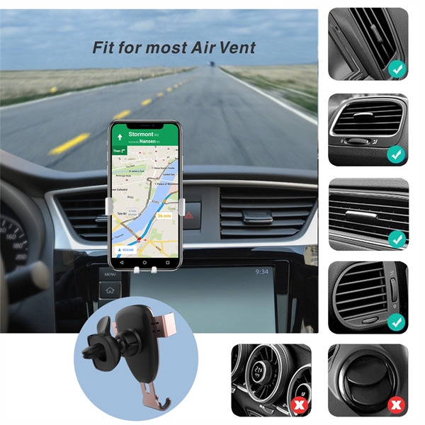 One-Hand Auto Clamping Car Mount Phone Holder - Image 8