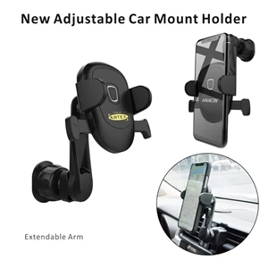 Quick Release Car Mount Holder, Car Phone Holder