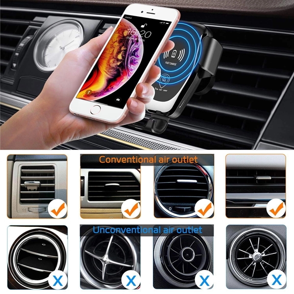 Wireless Car Charger Mount, Wireless Charing Car Mount - Image 3