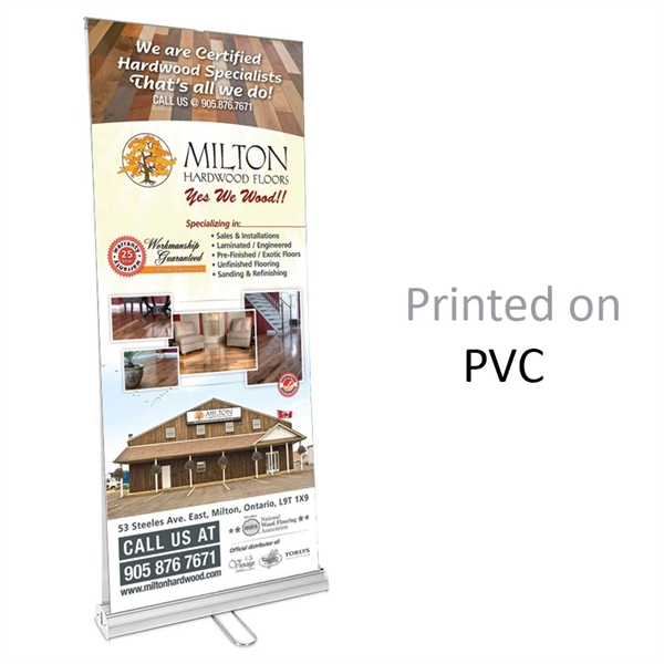 Retractable Banner & Stand - Double Sided