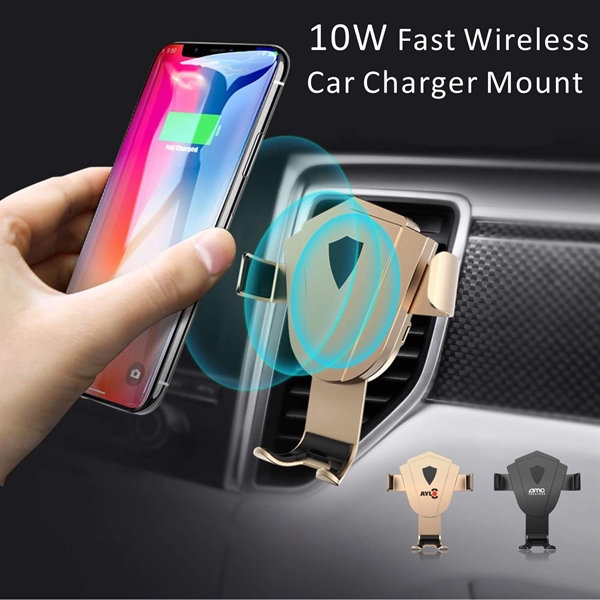 Wireless Car Charger Mount, Wireless Charing Car Mount - Image 1