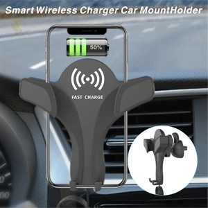 Auto Clamping Wireless Car Charger Mount Car Mounted Charger