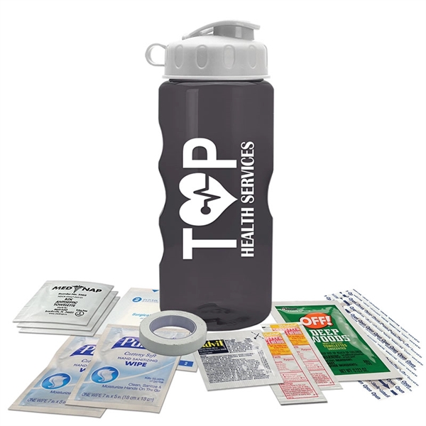 22 oz. Tritan Bottle Survival Kit - Flip Lid - Image 3