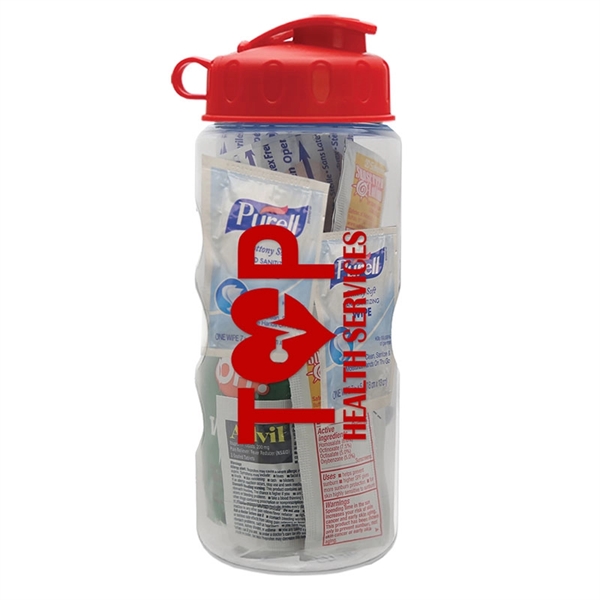22 oz. Tritan Bottle Survival Kit - Flip Lid - Image 8