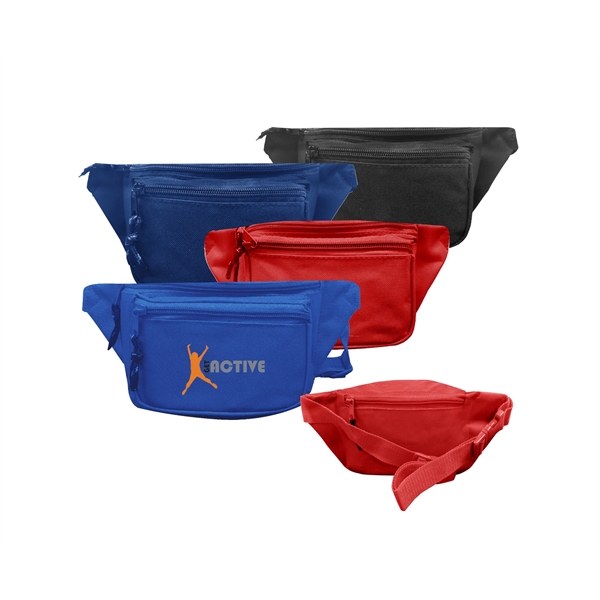 Deluxe 3 Pockets Fanny Pack - Image 1