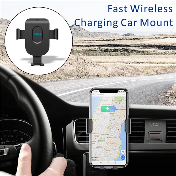 Wireless Car Charger Mount, Car Mounted Charger - Image 1
