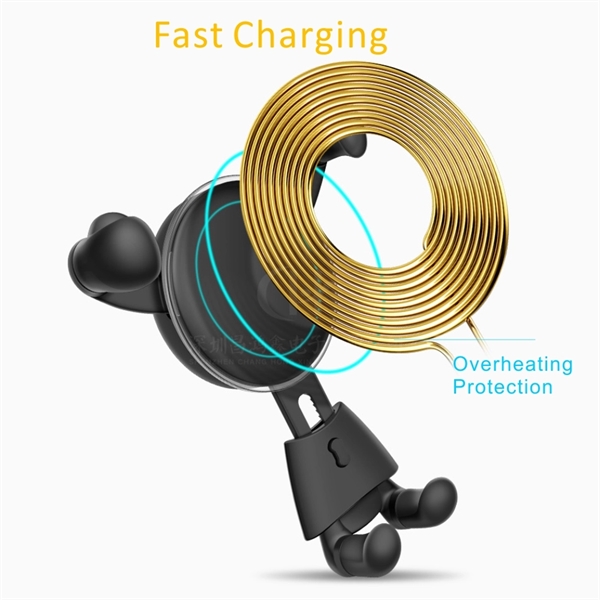 Wireless Car Charger Mount, Car Mounted Charger - Image 7