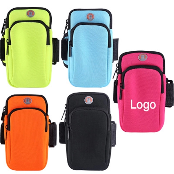 Neoprene Sports Arm Bag Cell Phone Holder - Image 8