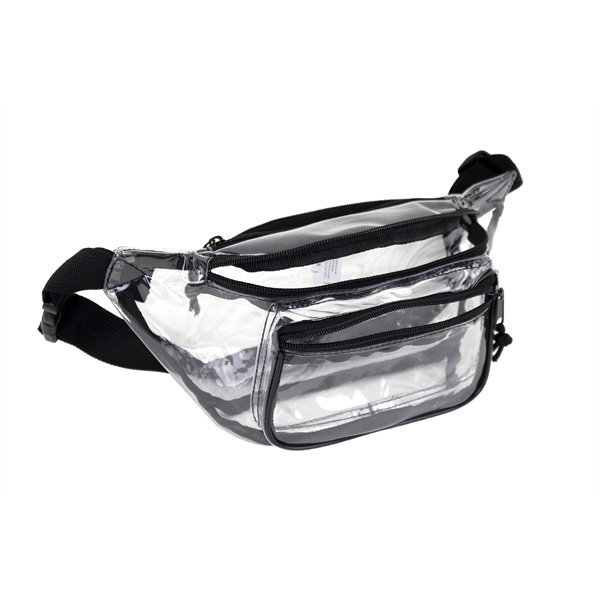 Clear 3 Pockets Fanny Pack - Image 2