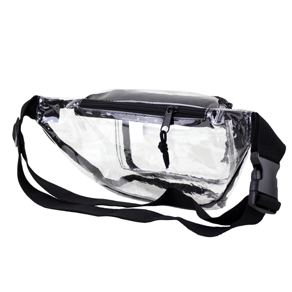 Clear 3 Pockets Fanny Pack - Image 3