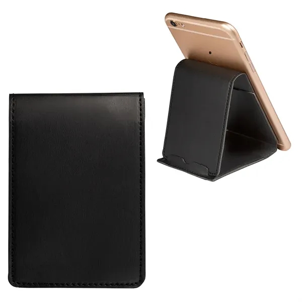 Folding Phone Holder and Stand with Pocket - Image 2