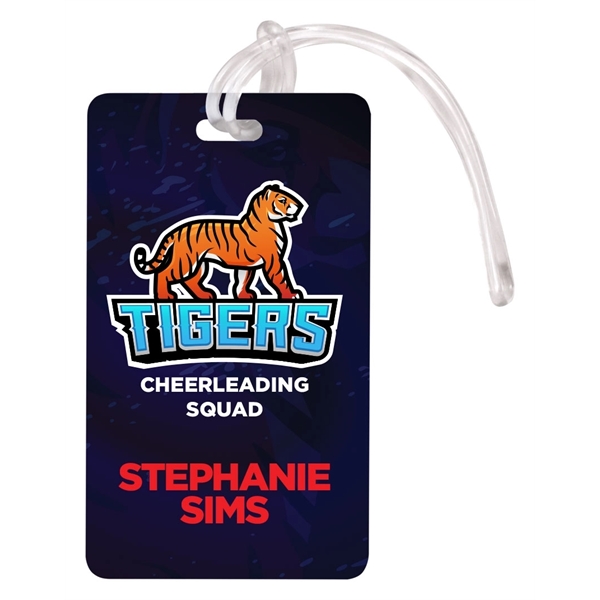2.5" x 4.25" Deluxe Full Color Luggage Tag - Image 4