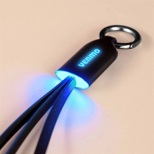 Light Up 3-in-1 USB Charging Cable - Image 5