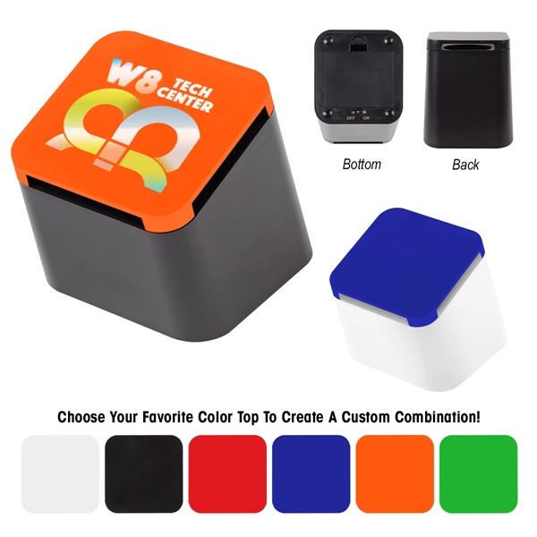 Slanted Cube Wireless Speaker With Custom Box - Image 3