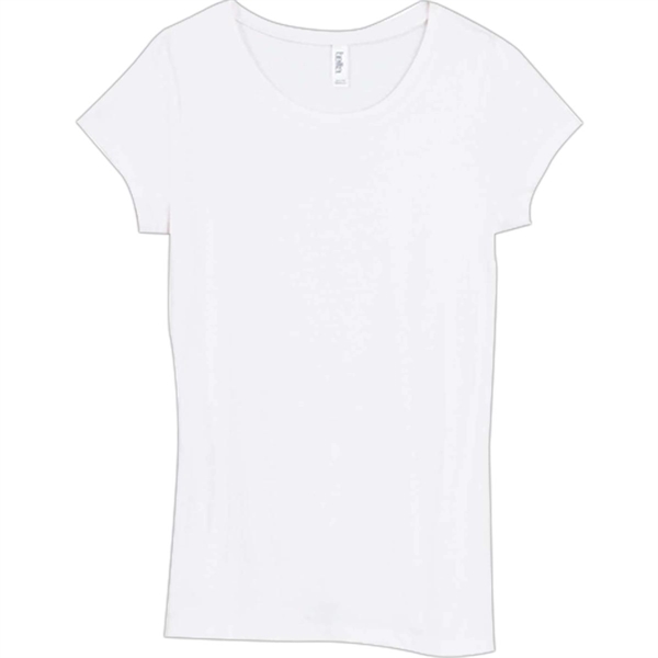 Bella Women's Marcelle Sheer Jersey Longer-Length T-Shirt