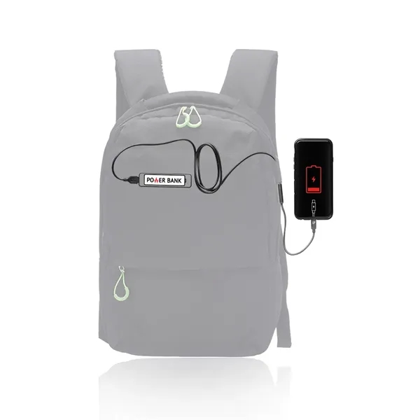 Athens Backpack with USB Cable - Image 7
